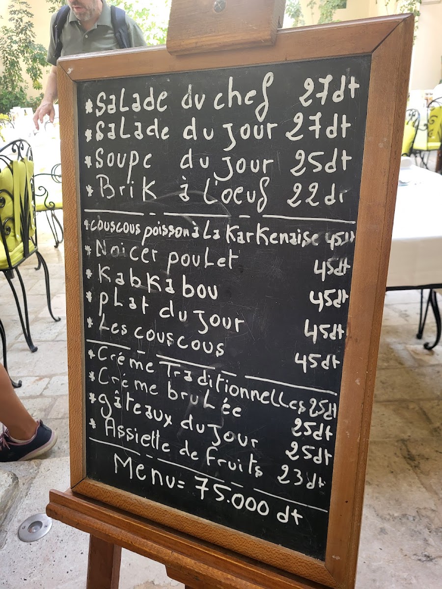 Fondouk El Attarine Photo Menu 1