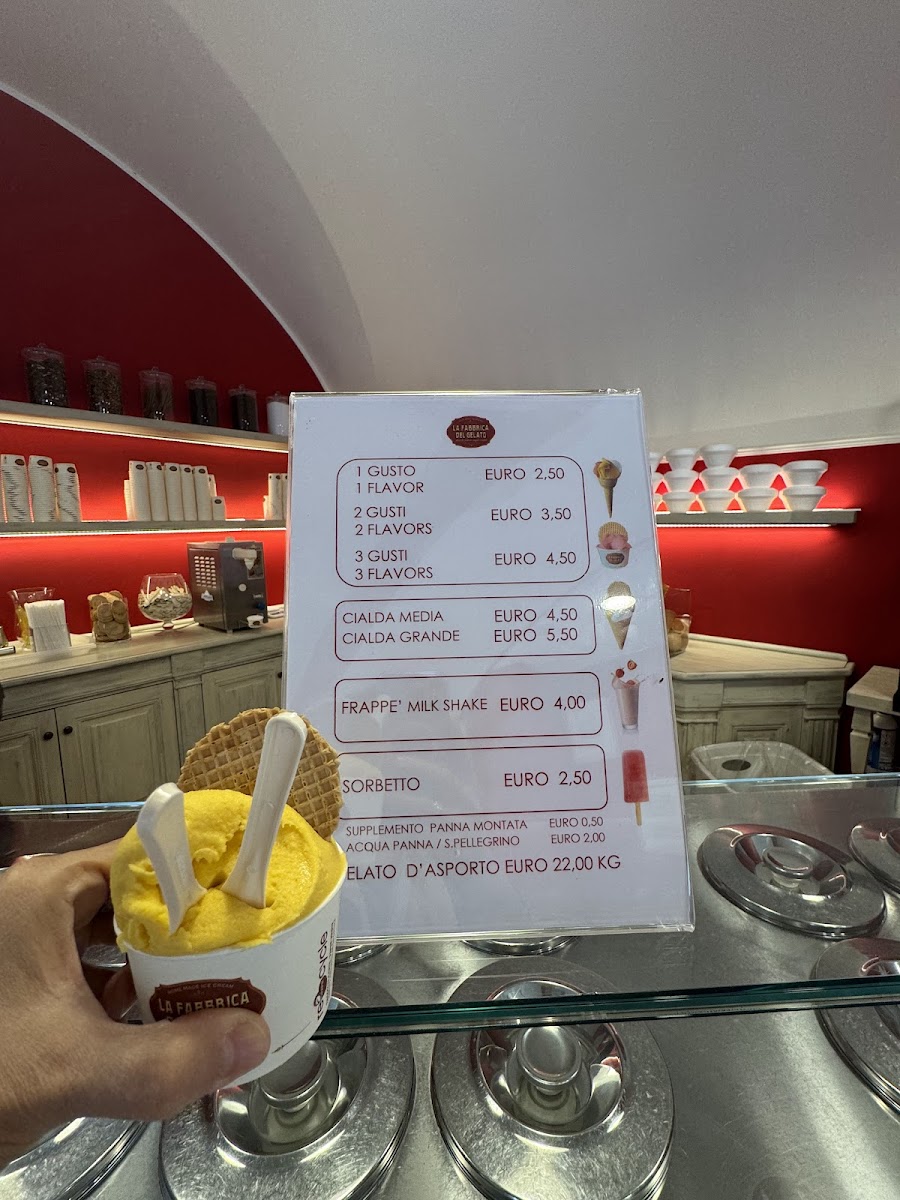 La Fabbrica del Gelato Photo Menu 10