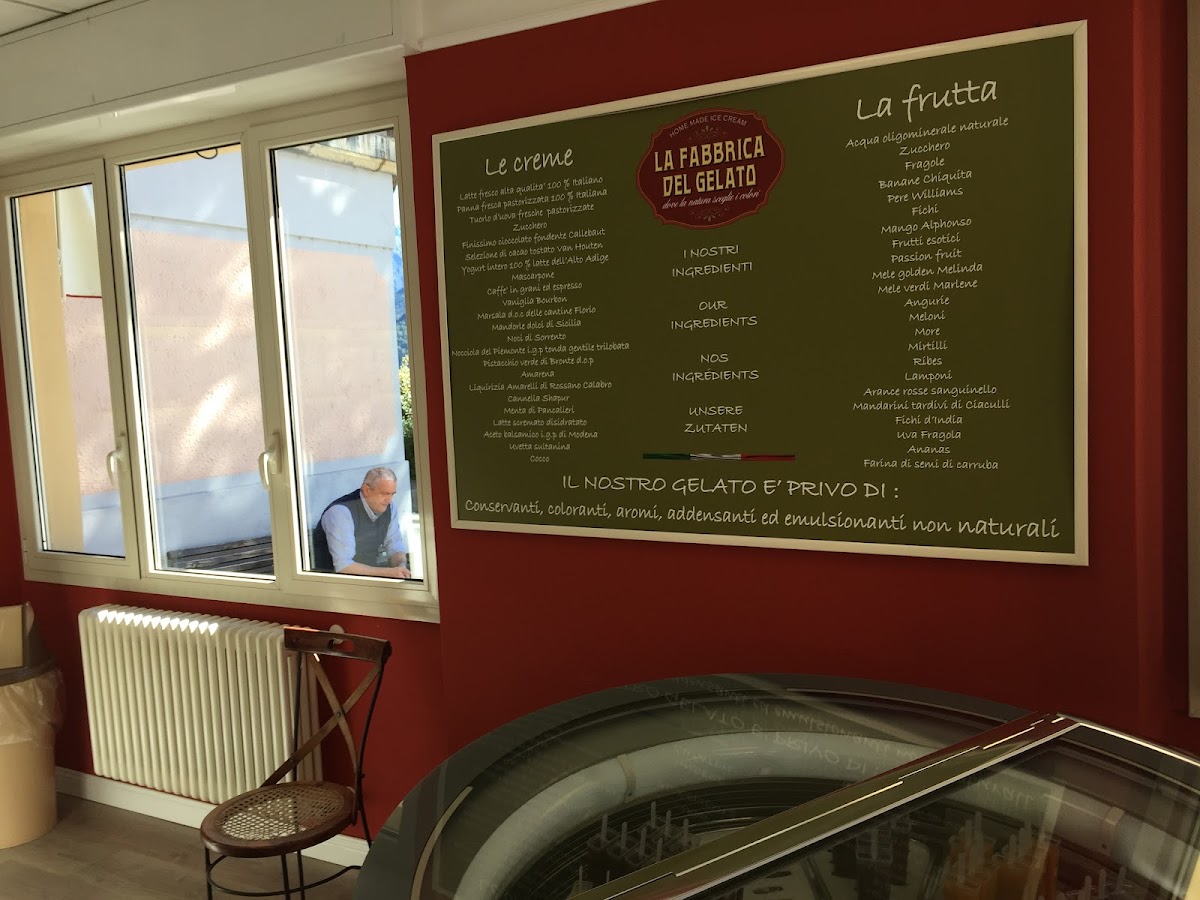 La Fabbrica del Gelato Photo Menu 8