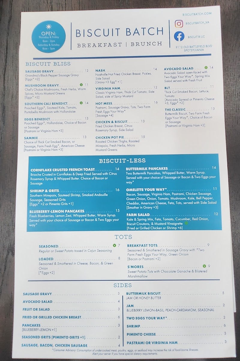 Biscuit Batch LLC Photo Menu 7