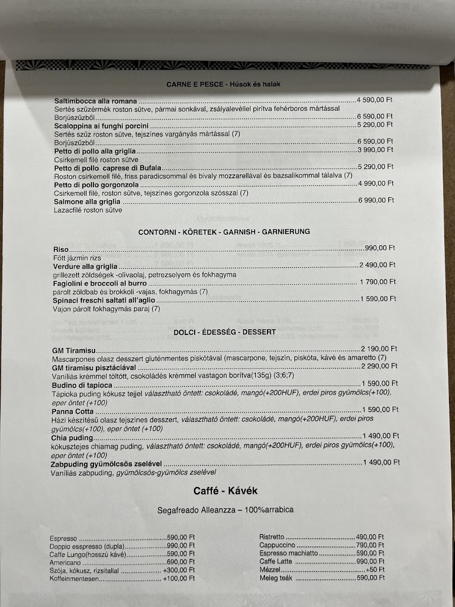 La Cipolla - Gluten-free Photo Menu 2