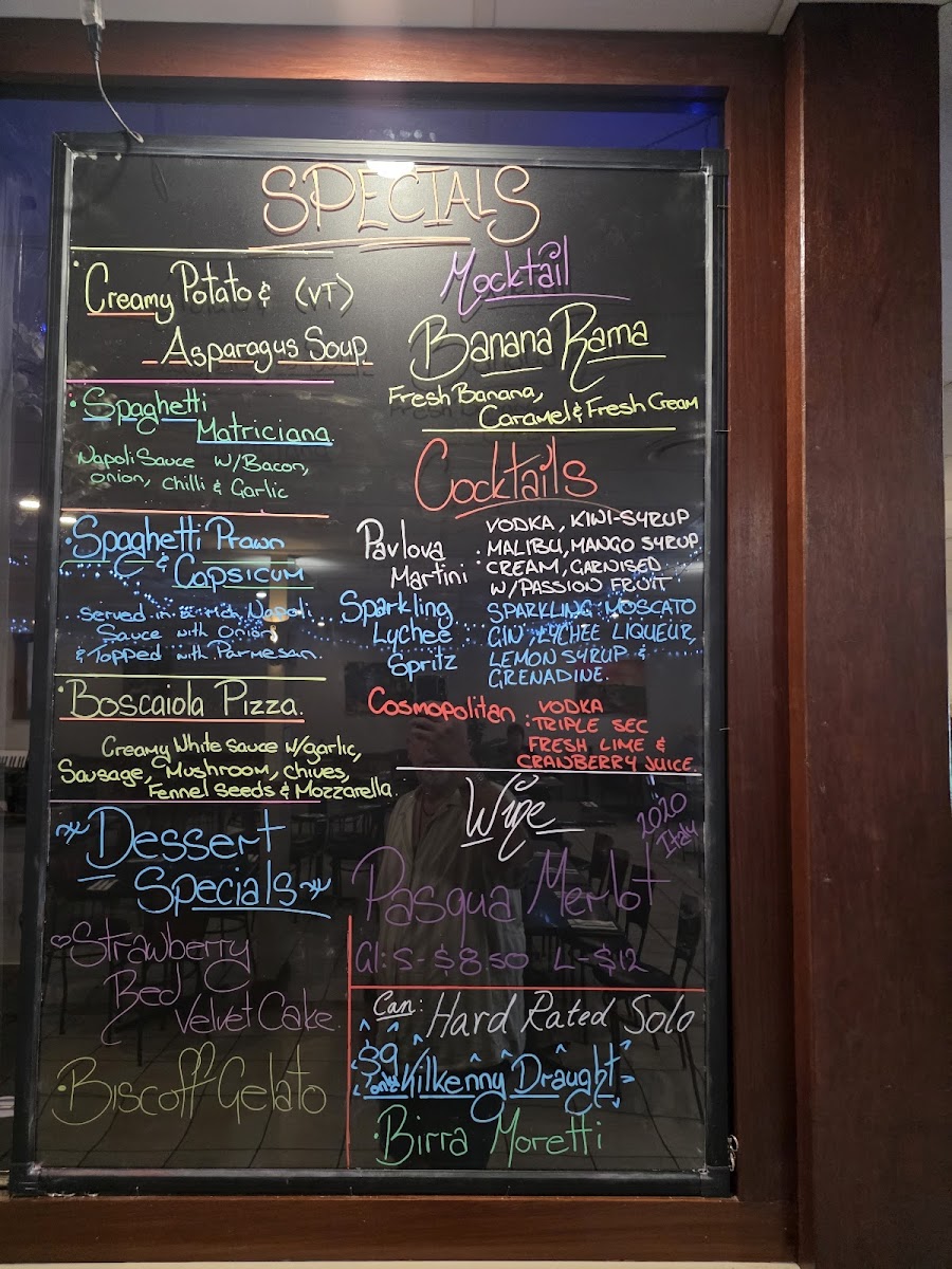 Sorbellos Italian Restaurant Photo Menu 2