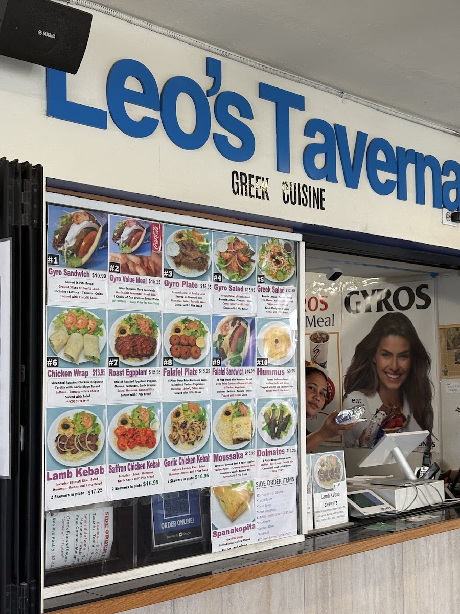 Leo's Taverna Waikiki Photo Menu 1