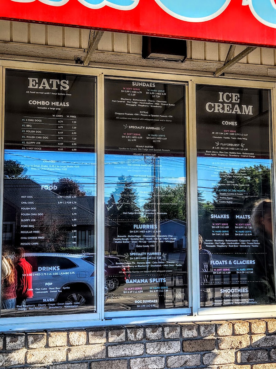 Skoops Ice Cream & Drive Thru Photo Menu 2
