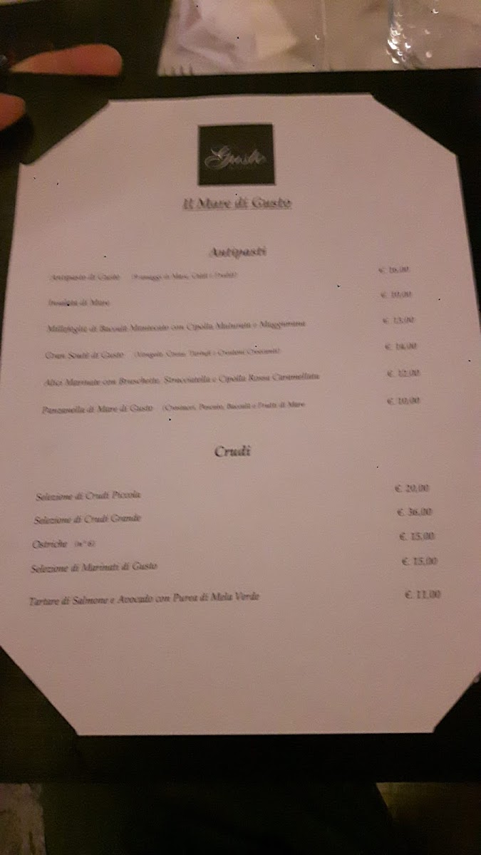 Gusto Bistrot Photo Menu 3