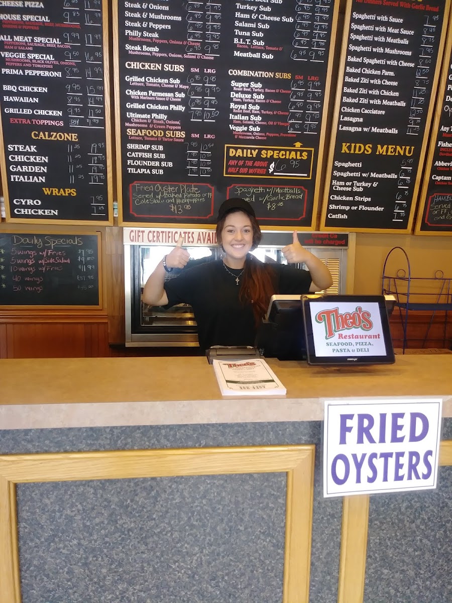 Theo's Deli & Seafood Photo Menu 8