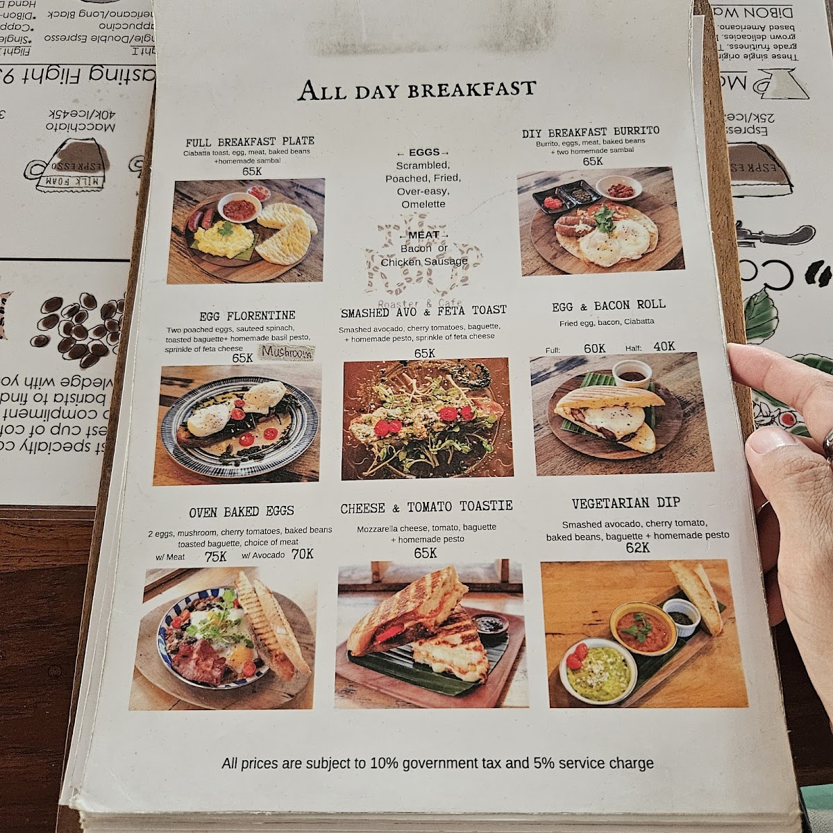 The Koop Roaster & Cafe Photo Menu 4