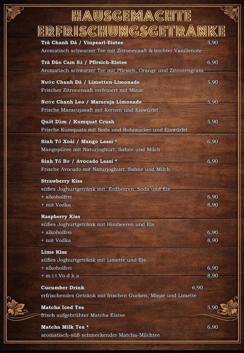 Pho Co Restaurant - vietnamesische feine cuisine Photo Menu 1