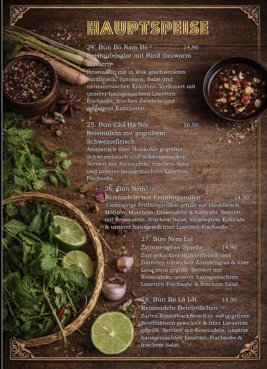 Pho Co Restaurant - vietnamesische feine cuisine Photo Menu 10