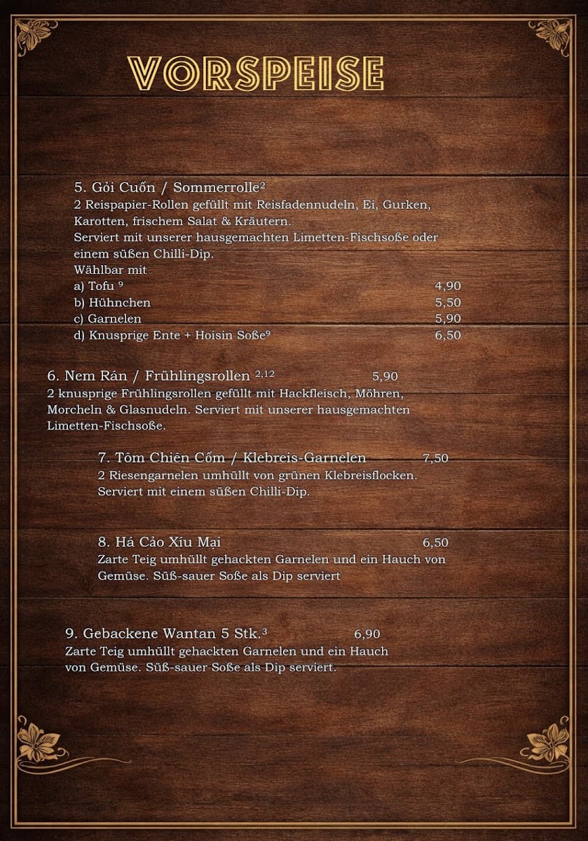 Pho Co Restaurant - vietnamesische feine cuisine Photo Menu 3