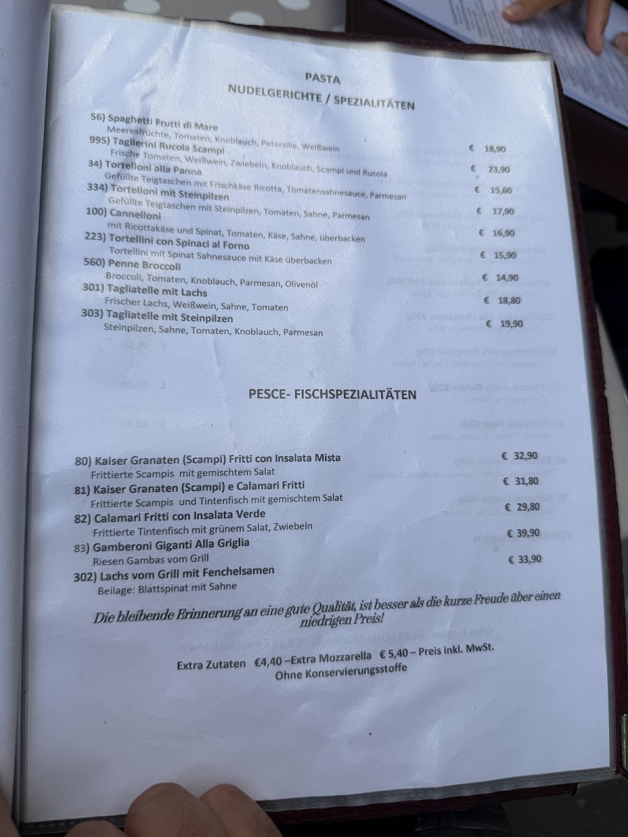 Pizzeria Pinocchio Photo Menu 4