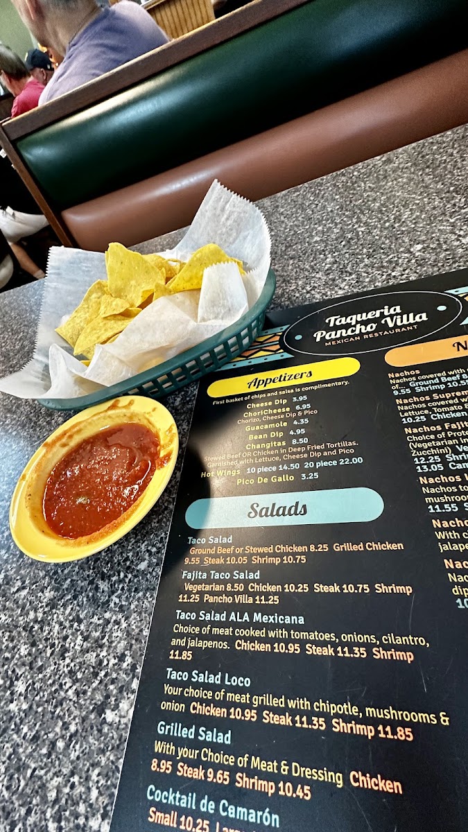 Taqueria Pancho Villa Photo Menu 1