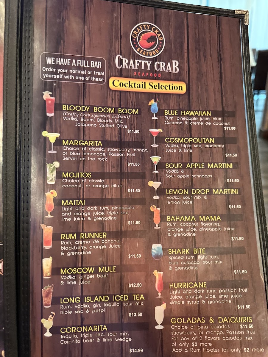 Crafty Crab - Lauderhill Mall Photo Menu 1