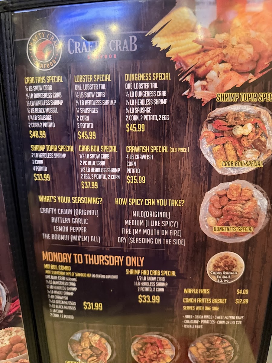 Crafty Crab - Lauderhill Mall Photo Menu 4