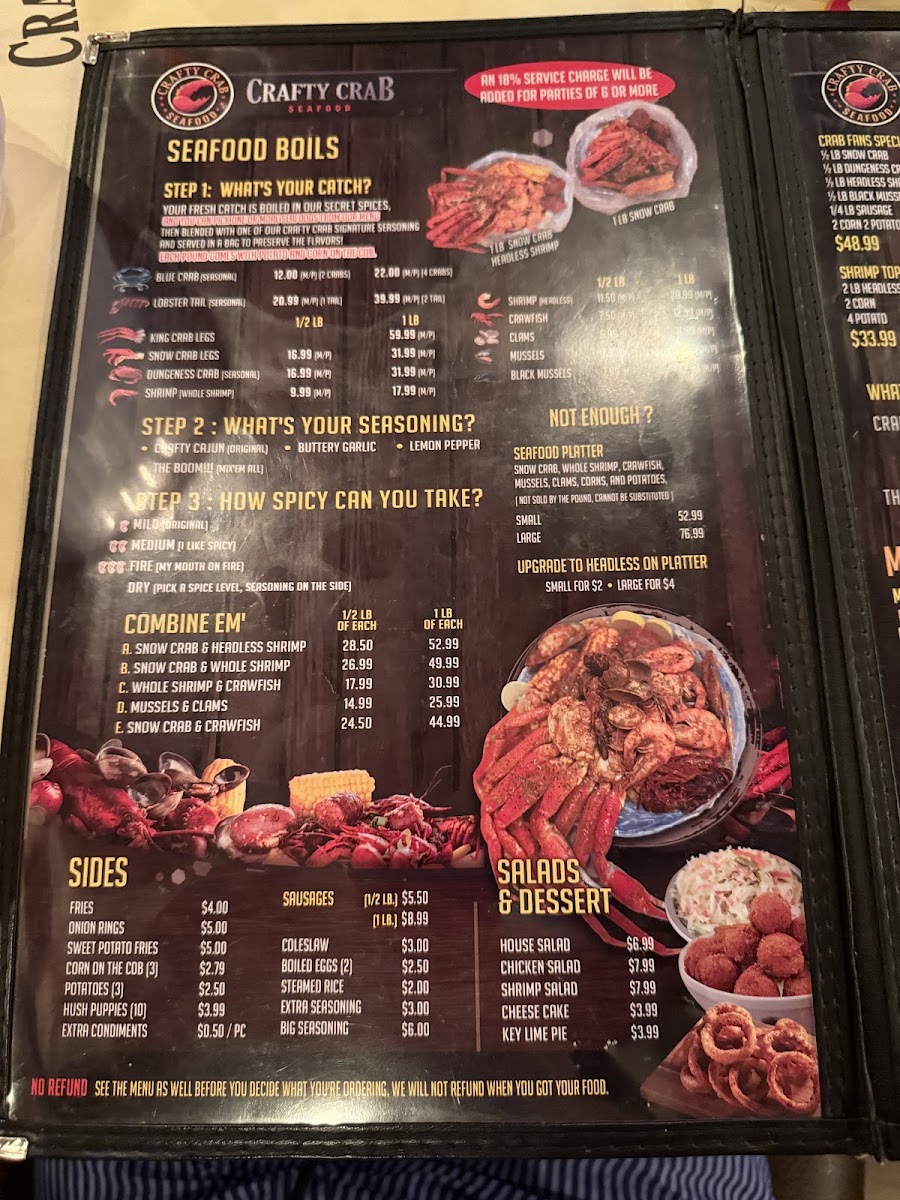 Crafty Crab - Lauderhill Mall Photo Menu 5