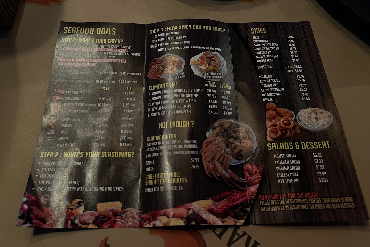 Crafty Crab - Lauderhill Mall Photo Menu 8