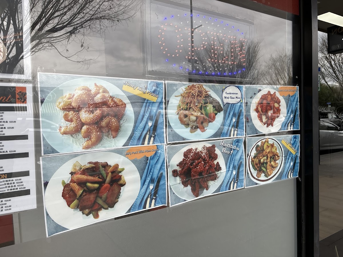 Canton Chinese Photo Menu 5