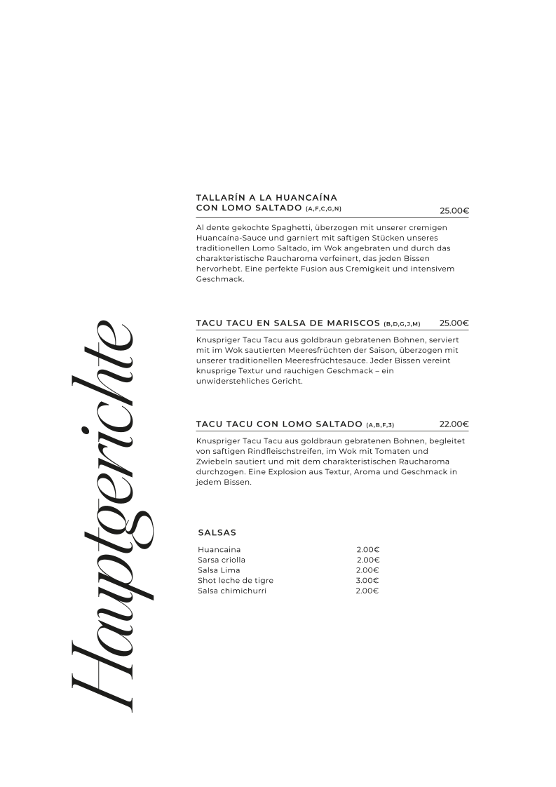 Lima Fusion Food Photo Menu 9