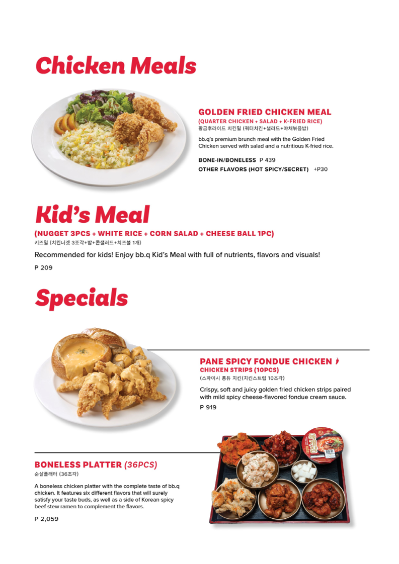 BBQ Chicken BGC Photo Menu 6