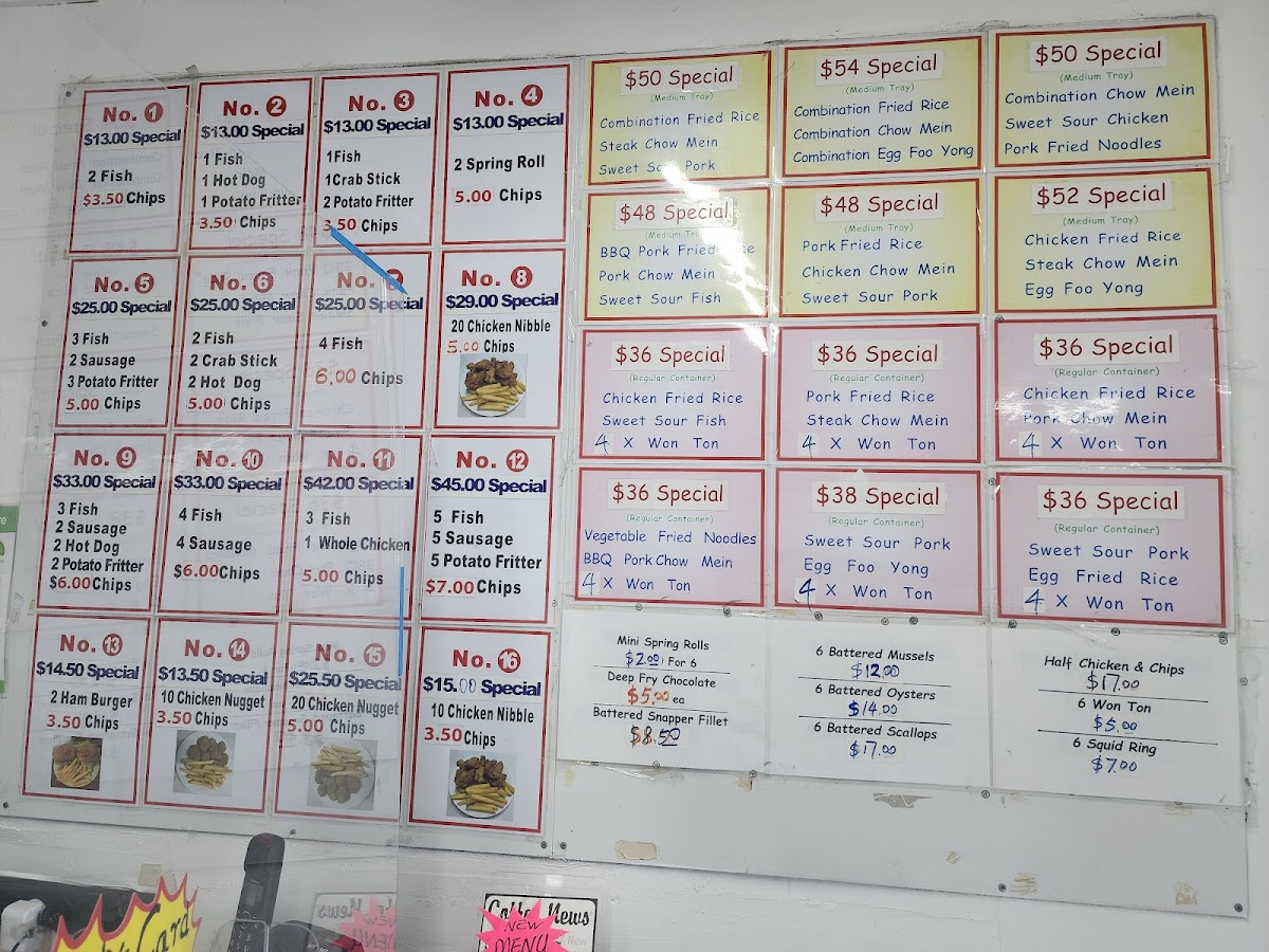 Oriental Takeaways Photo Menu 1