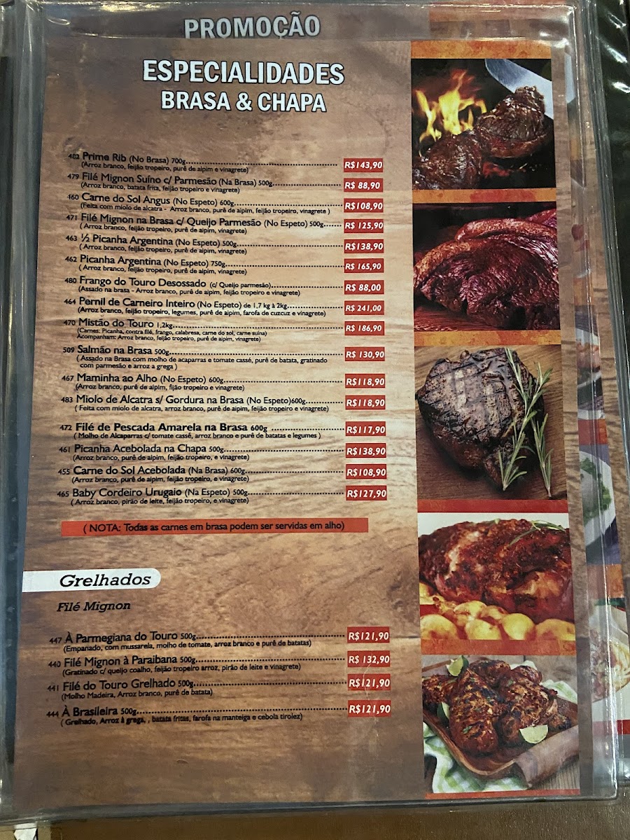 Touro Louco Photo Menu 7