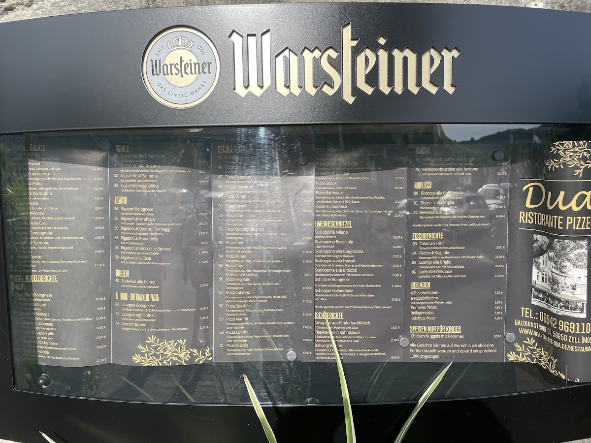 Ristorante Pizzeria Dua Photo Menu 6
