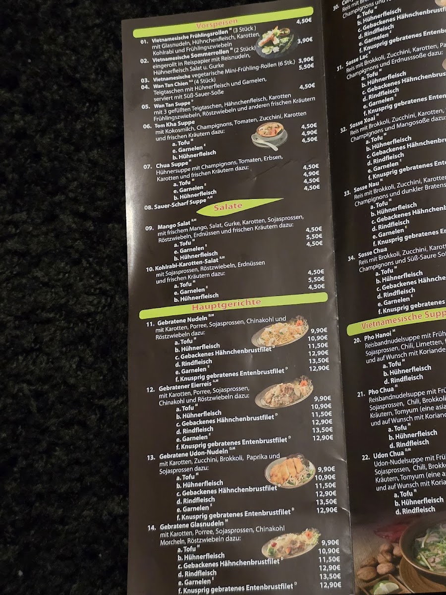 Thai's Restaurant Photo Menu 5