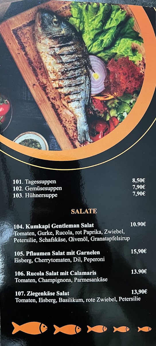Kumkapi Hamburg Fischrestaurant Photo Menu 7