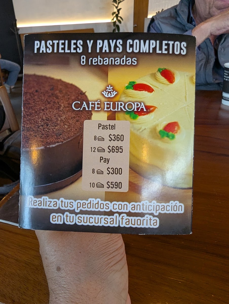 Café Europa Repostería Photo Menu 3