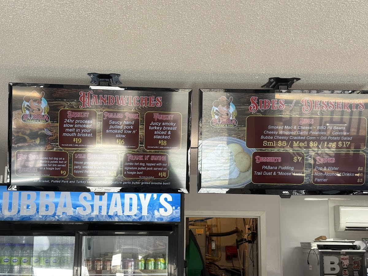 Bubba Shady’s BBQ Photo Menu 6