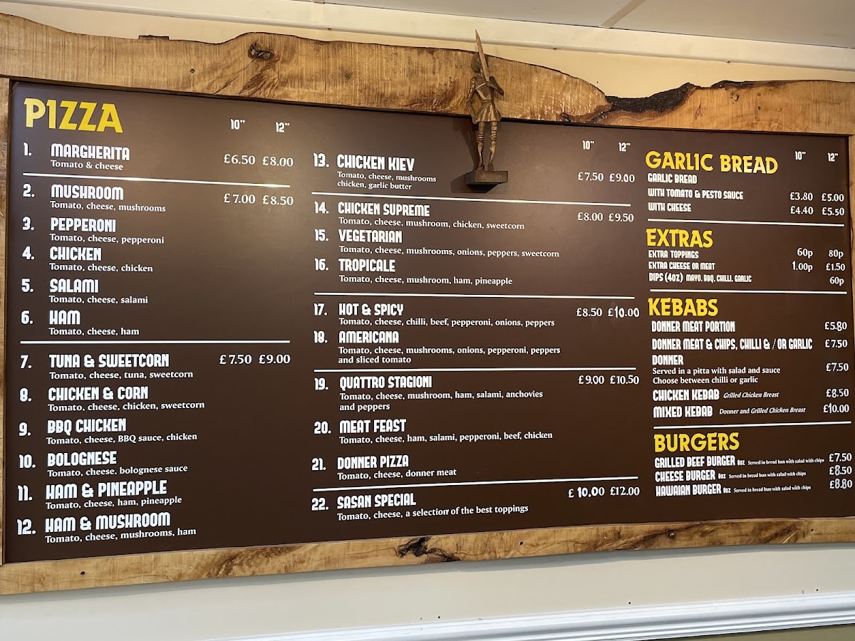 Collingham Pizza and Fish & Chip Photo Menu 2