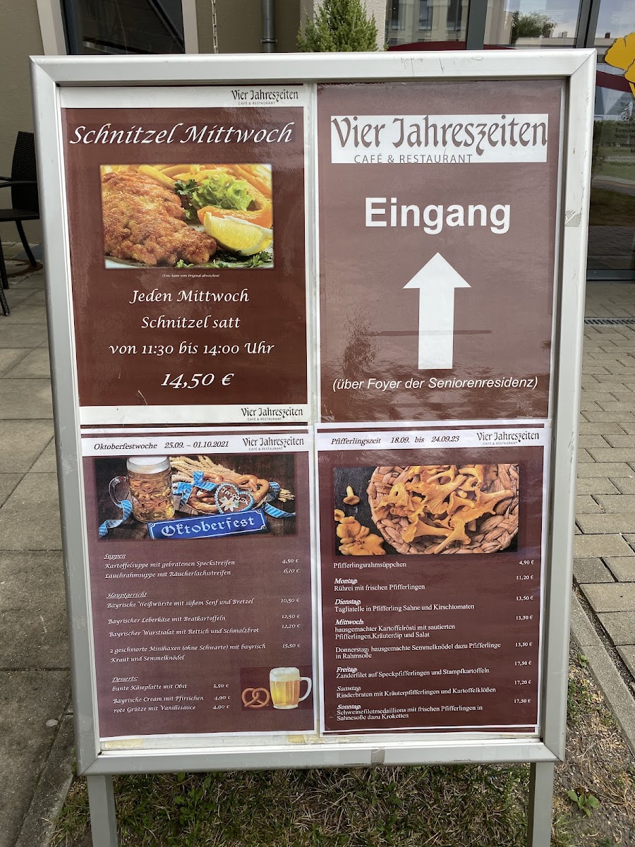 Restaurant 'Vier Jahreszeiten' Photo Menu 1