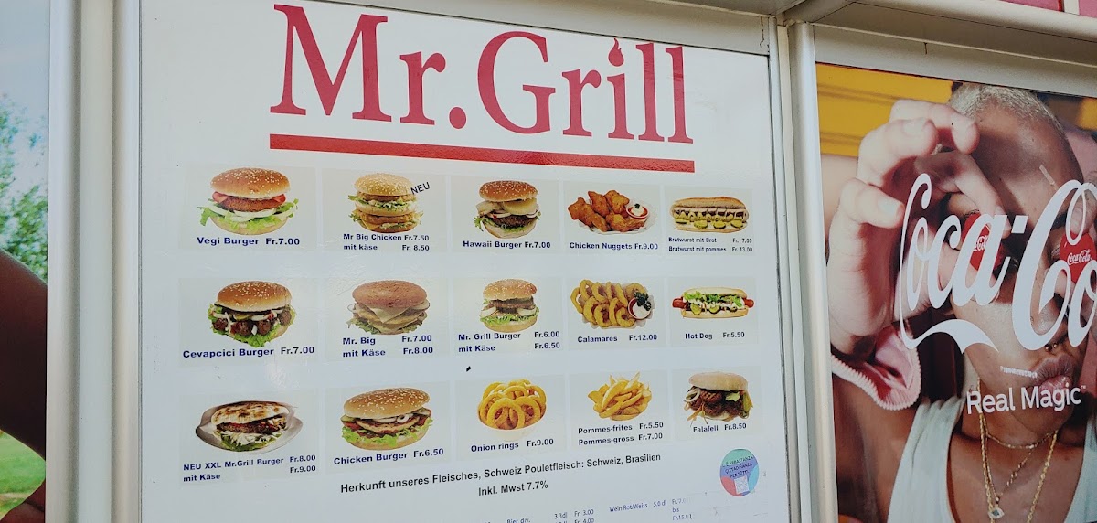 Mr. Grill Photo Menu 3