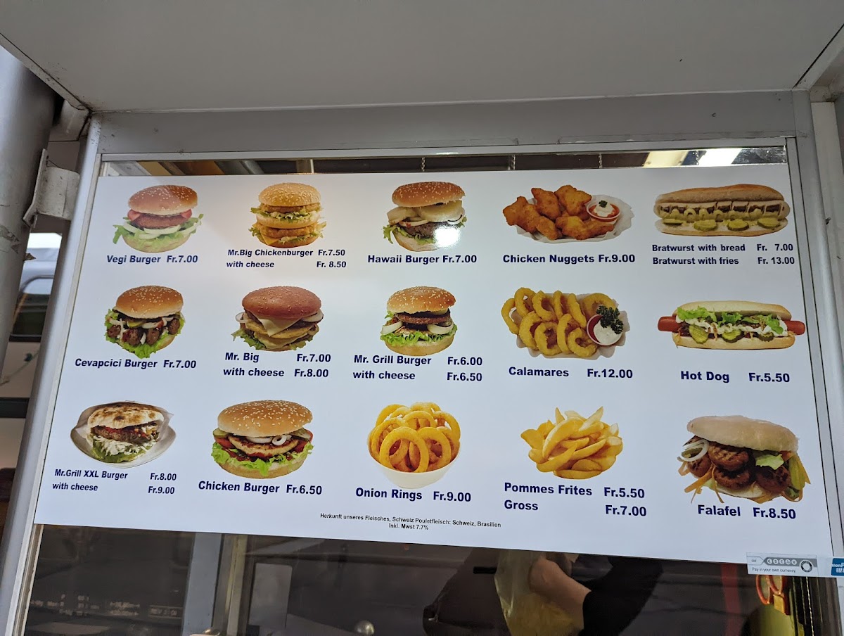 Mr. Grill Photo Menu 4