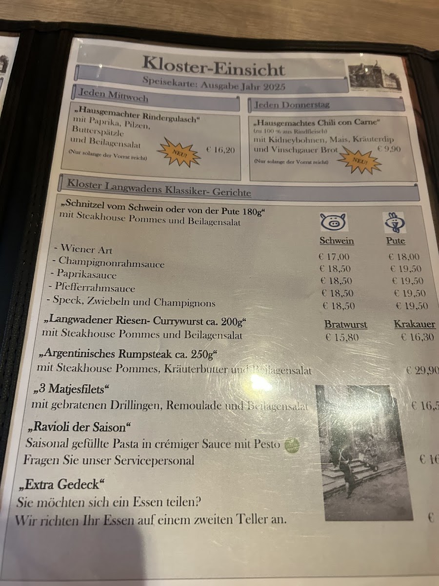 Restaurant und Biergarten Kloster Langwaden Photo Menu 3