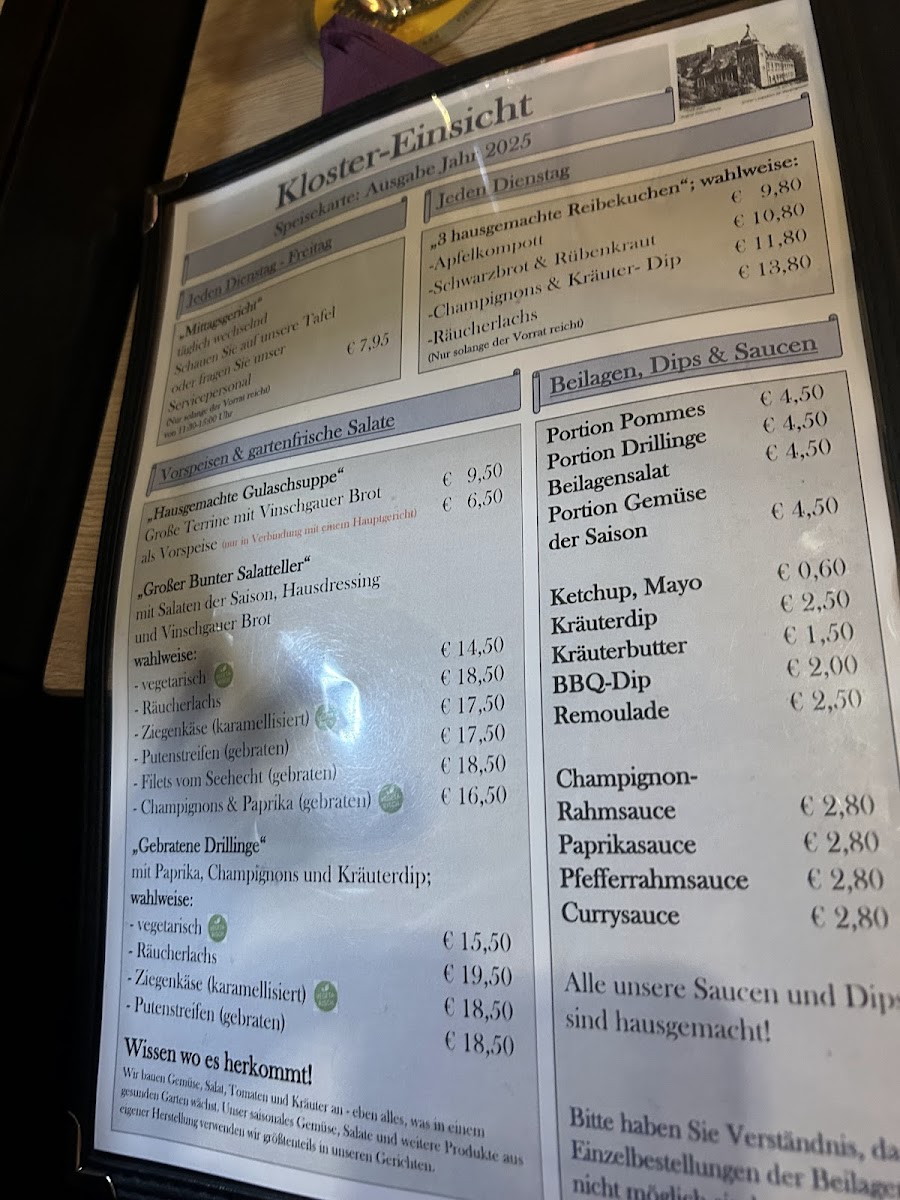 Restaurant und Biergarten Kloster Langwaden Photo Menu 7