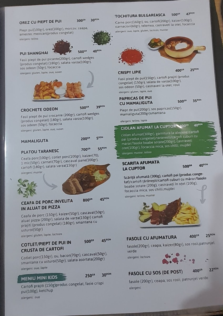 Restaurant Odeon Photo Menu 3