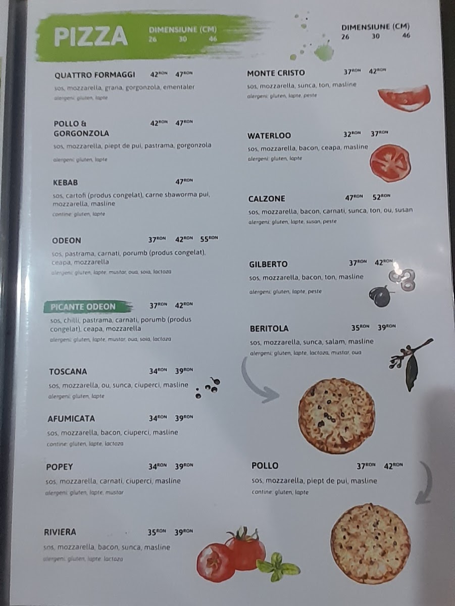 Restaurant Odeon Photo Menu 5