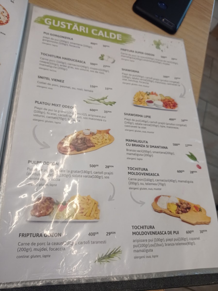 Restaurant Odeon Photo Menu 9
