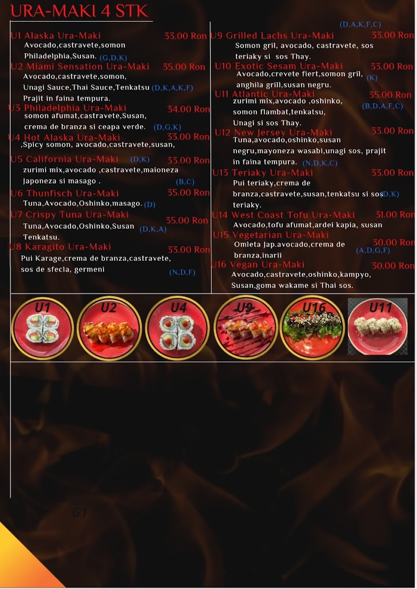 Kyo Sushi Bar Photo Menu 1