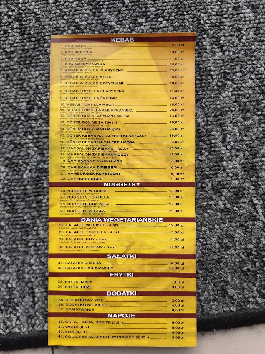 ZAZA DÖNER KEBAB Photo Menu 4