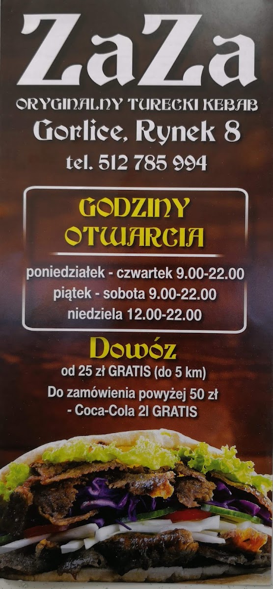 ZAZA DÖNER KEBAB Photo Menu 8