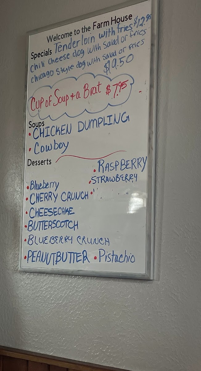 The FarmHouse Restaurant LLC Photo Menu 7