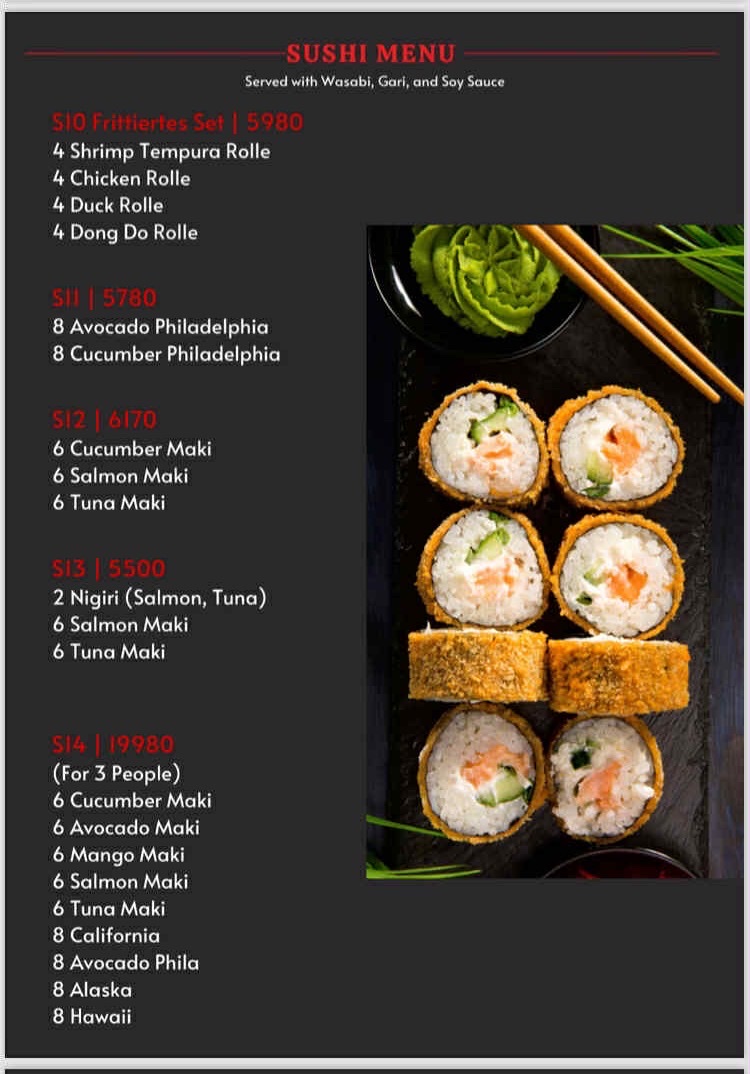 Dong Do Restaurant Photo Menu 10