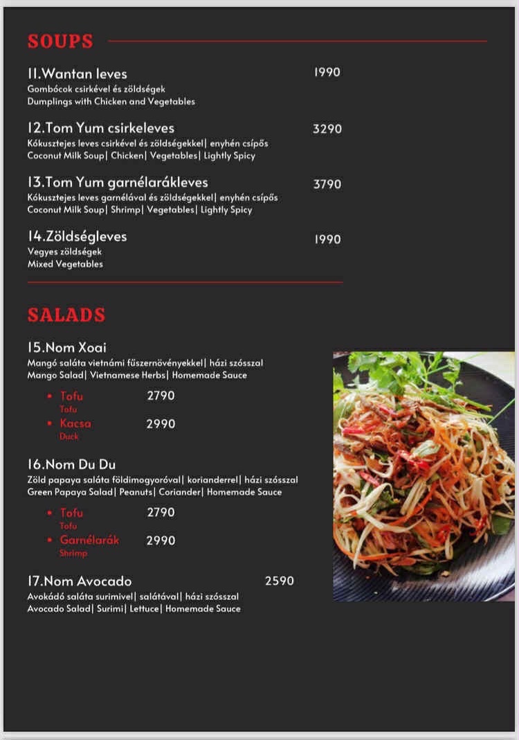 Dong Do Restaurant Photo Menu 4