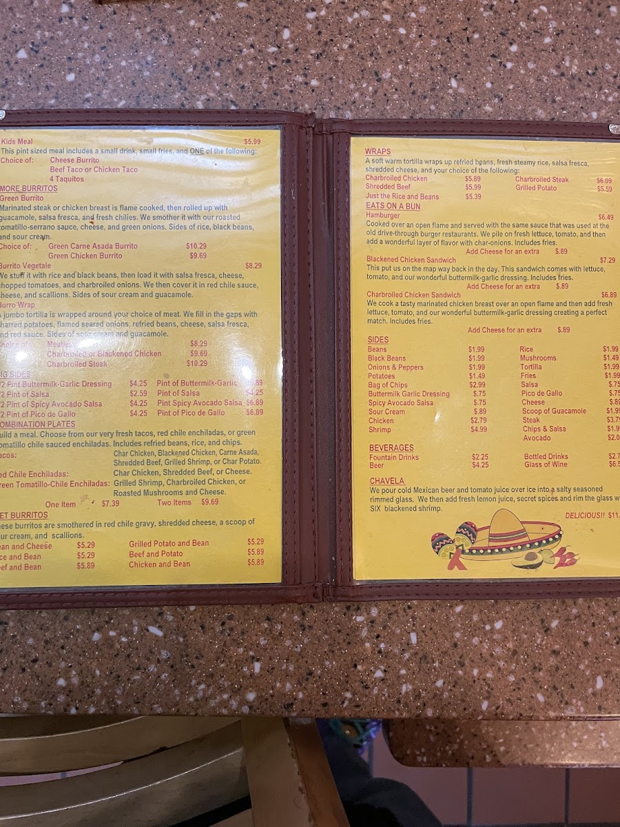 Michael's Grill & Taqueria Photo Menu 10