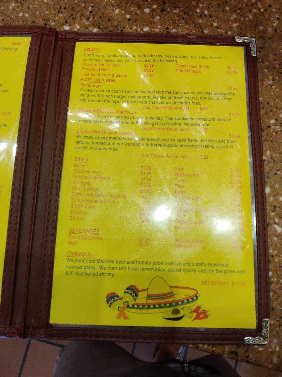 Michael's Grill & Taqueria Photo Menu 9