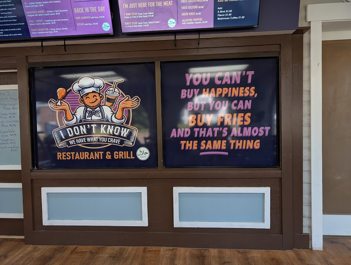 I Don't Know Restaurant & Grill Photo Menu 10