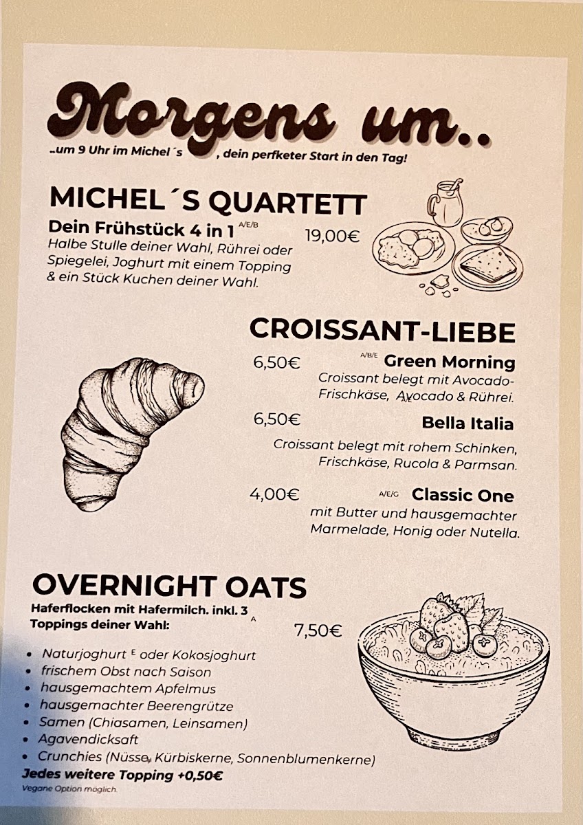 Michel´s Café Photo Menu 4