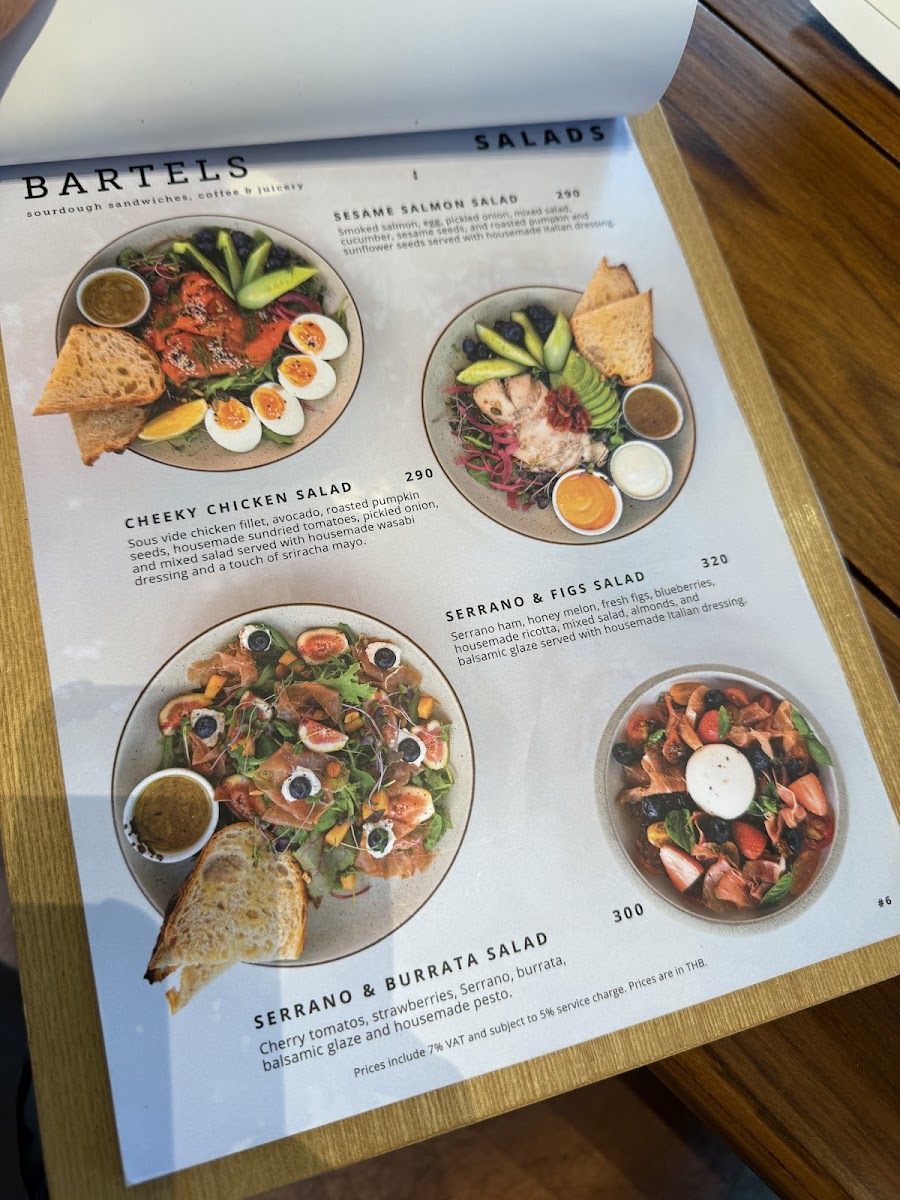BARTELS Bang Tao - Sourdough Sandwiches, Coffee & Juicery Photo Menu 8